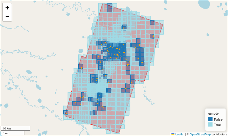 Patching showing empty patches